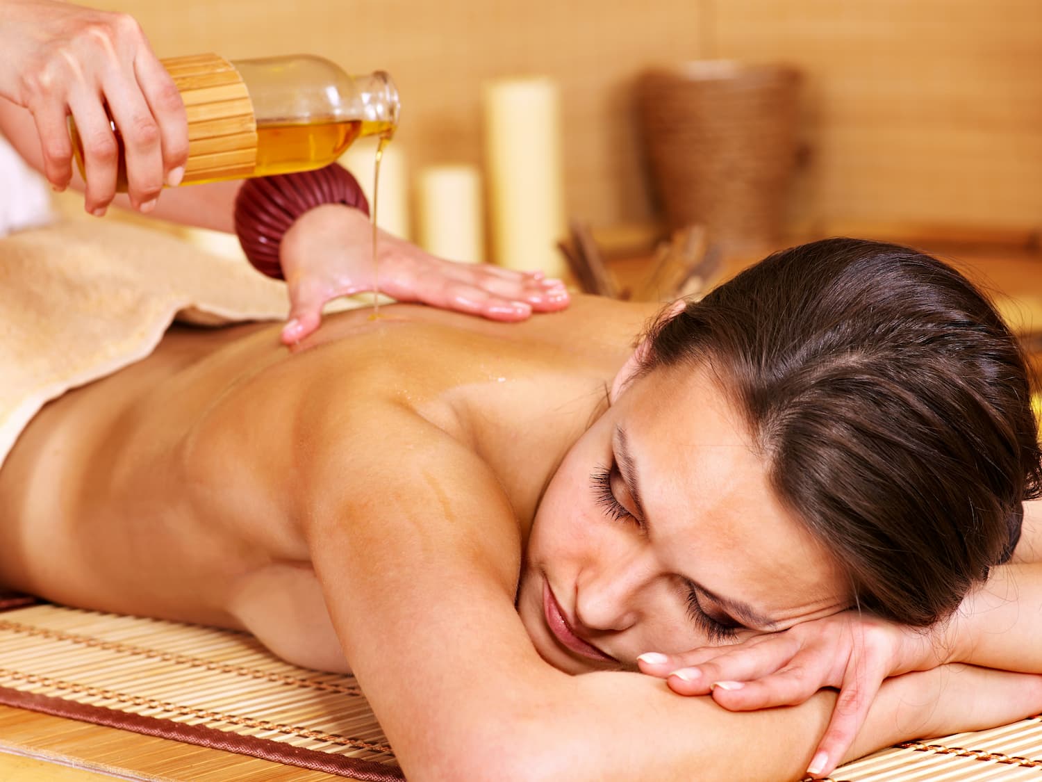 différents types huile massage
